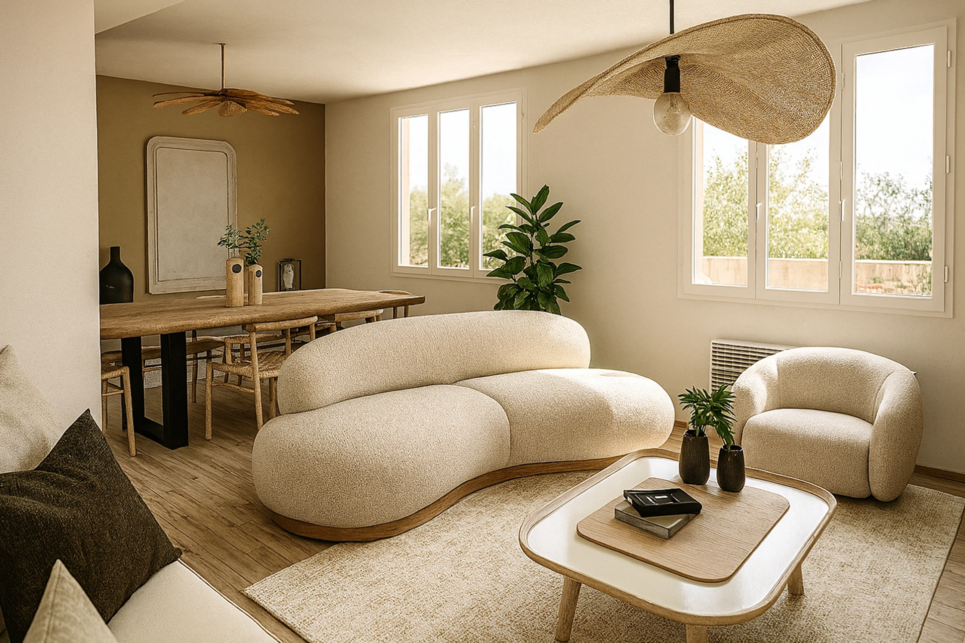 Salon décoration intérieur