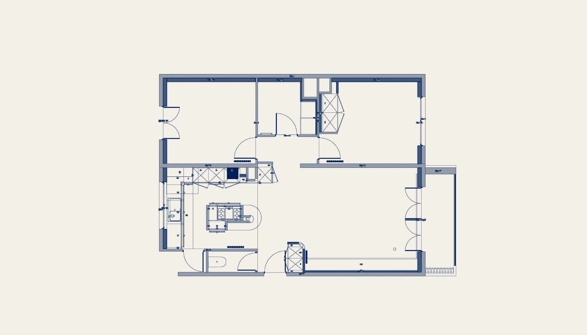 PLAN AMENAGEMENT GLOBAL RENOVATION INTERIEUR