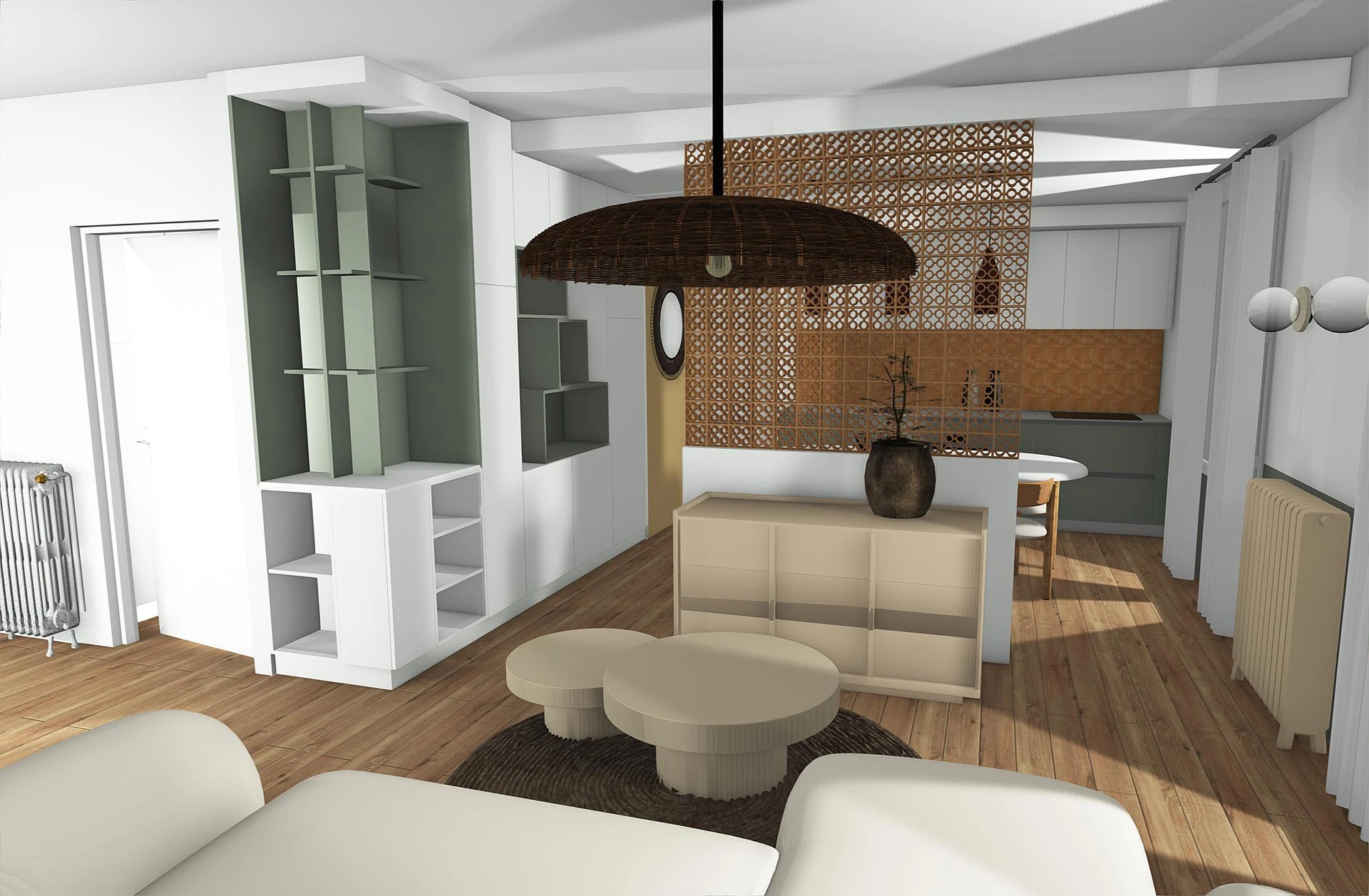 Appartement Ethnique 